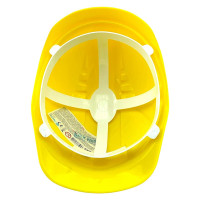 Іграшка бамсік "Каска" пластикова 117_Yellow