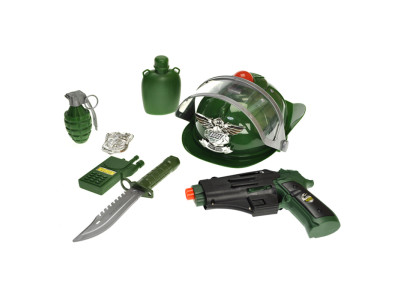 Набір військового в сітці M011B р.30*28*13см M011B Набір військового в сітці M011B р.30*28*13см M011B