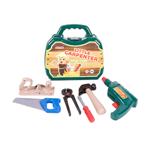 Дитячий набір столяра Оріон у пластиковій валізі 205