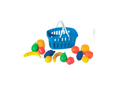 Іграшковий набір "Фрукти в кошику" ИП.18.001_Blue