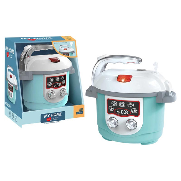 Іграшкова Мультиварка на батарейках блакитна 3284