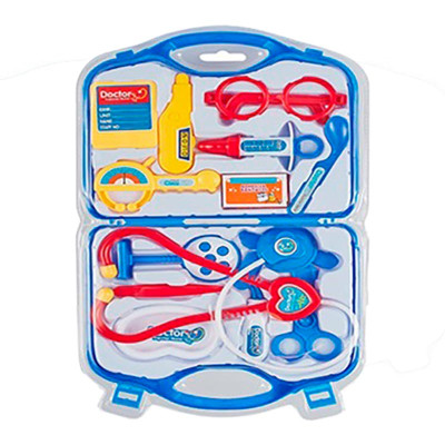 Ігровий набір лікаря з аксесуарами 7769A_Blue Ігровий набір лікаря з аксесуарами 7769A_Blue