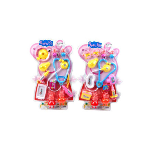 Доктор "Peppa Pig" 2види 12 деталей стетоскоп шприц фігурки ...на план HK-1006AB