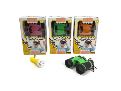 Бінокль з ліхтариком у коробці BQ-55D