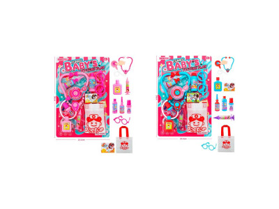 Лікаря набір арт. 58849/53 (96шт/2) мікс 2 види градусник шприц аксес пл 58849/53