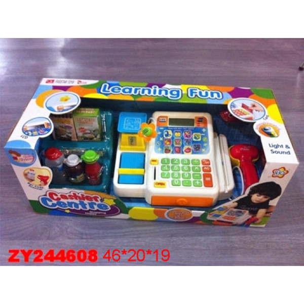 Касовий апарат батар.муз.світло.з продуктами кор. FS-34541