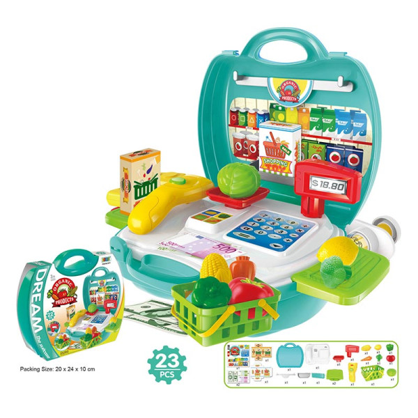 Ігровий набір Супермаркет у валізі 8314