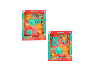 Іграшковий набір посуд арт. 3761 2 види у коробці 29*23*4 см 3761