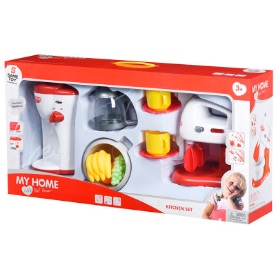 Ігровий набір Same Toy My Home Little Chef Dream Кухонний міксер і кавоварк 3202Ut