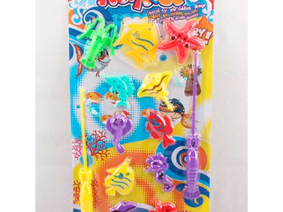 Риболовля магніт. вудка рибки на планшетці 53*24*2см 7903D