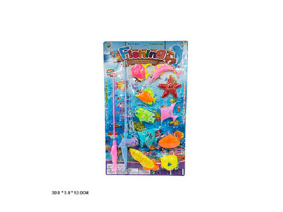 Іграшковий набір "Рибалка" магнітна2ві вудки.рибки і морські тварини 3067-40