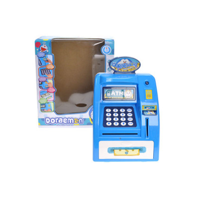 Скарбничка банкомат синій на батарейках для дітей WF-3005DM
