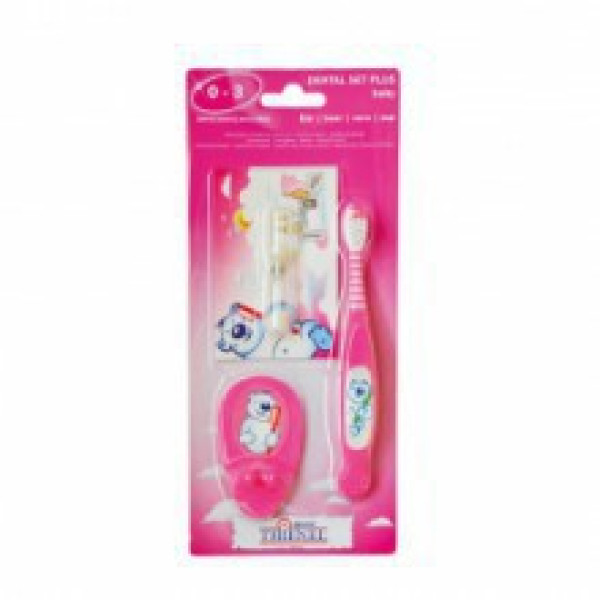 THIENELINO Дитячий набір для догляду за порожниною рота (рожевий) 20127