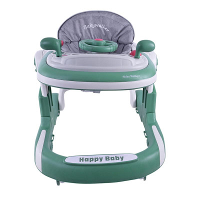 Ходунки музичні з брязкальцями і світлом BW111_Green Ходунки музичні з брязкальцями і світлом BW111_Green