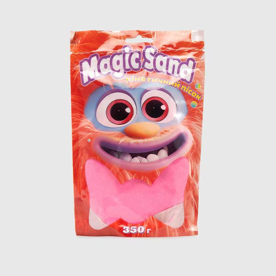 Magic sand в пакеті рожевий 0350 кг 39402-8