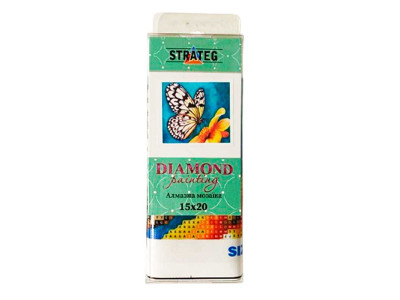 Алмазна картина Чарівний метелик Strateg 10х15 см YAB28690 Алмазна картина Чарівний метелик Strateg 10х15 см YAB28690