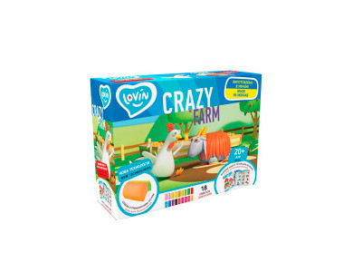 Набір для ліплення з тістом Crazy Farm TM Lovin 41189