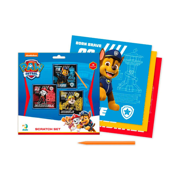 Набір гравюр DoDo "Paw Patrol" 3 в 1 200193 Набір гравюр DoDo "Paw Patrol" 3 в 1 200193