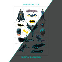 Набір дитячих тимчасових татуювань Dodo Batman 200548