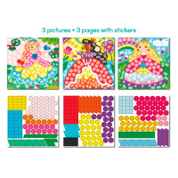 Набір для творчості Dodo Мозаїка зі стікерами Принцеси 300897