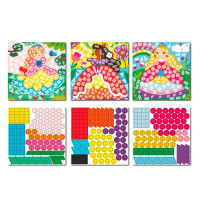 Набір для творчості Dodo Мозаїка зі стікерами Принцеси 300897