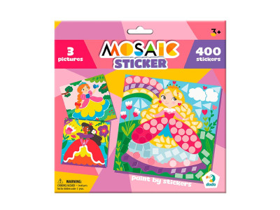 Набір для творчості Dodo Мозаїка зі стікерами Принцеси 300897