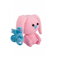 Набір дитячої творчості Умняшка "В'язання гачком Кролик" ВК-001 Набір дитячої творчості Умняшка "В'язання гачком Кролик" ВК-001