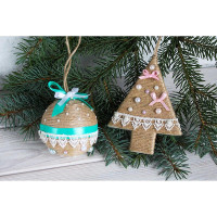 Набір для творчості Декорування "Іграшки на ялинку" НГ-003 Набір для творчості Декорування "Іграшки на ялинку" НГ-003