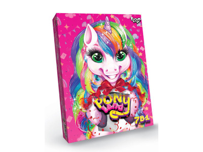 Ігровий набір Danko toys Pony Land для творчості PL-01-01U