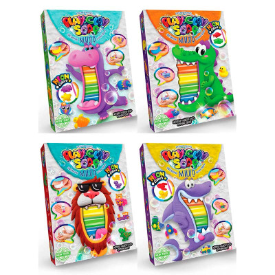 Набір для творчості Danko Toys Пластилінове Мило "PLAY CLAY SOAP" PCS-03-01U02U03U04U