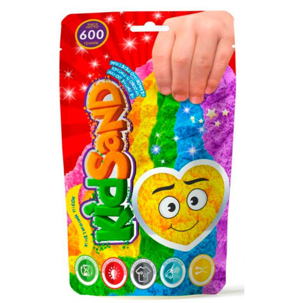 Кінетичний пісок Danko Toys "KidSand" 600 г KS-03-02 Кінетичний пісок Danko Toys "KidSand" 600 г KS-03-02