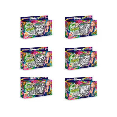 Набір для творчості Danko Toys "My Color Clutch" розмалюй пенал CCL-02-01U02U03U...06U