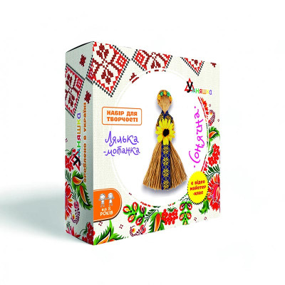 Набір дитячої творчості Умняшка лялька-мотанка "Сонячно" НС-007 Набір дитячої творчості Умняшка лялька-мотанка "Сонячно" НС-007