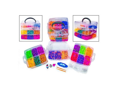 Набір гумок для плетіння Сундук 10 Набір гумок для плетіння Сундук 10