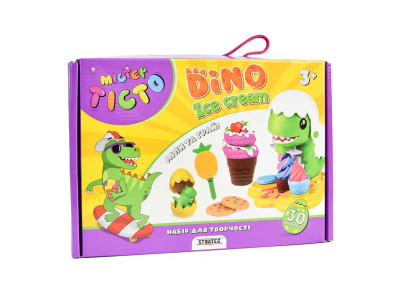 Набір для творчості Містер тісто Dino Ice Cream Strateg 41024