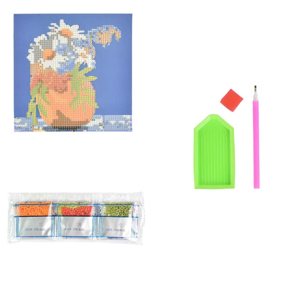 Алмазна картина Осінній натюрморт Strateg 18х18 см JUB14401 Алмазна картина Осінній натюрморт Strateg 18х18 см JUB14401