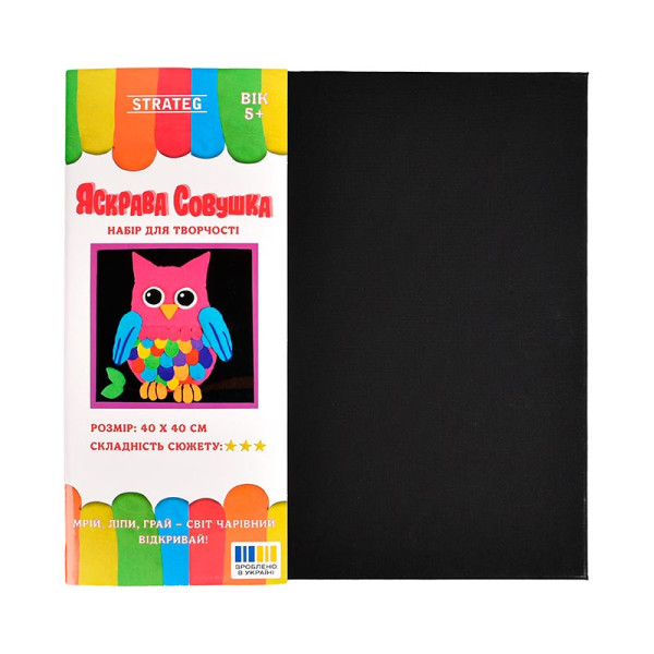 Набір для творчості Strateg Яскрава Совушка 31108