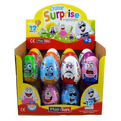 Яйце MAXI Surprise Egg Різнокольорові друзі MAXI Surprise Egg P-T 693