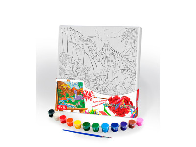 Розпис на полотні Динозаври PX-05-04 Розпис на полотні Динозаври PX-05-04