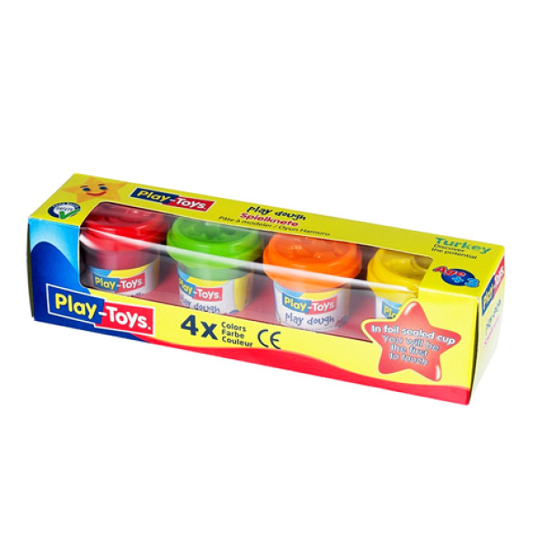 Маса для ліплення у відерці Play-Toys P-T 42331 Маса для ліплення у відерці Play-Toys P-T 42331