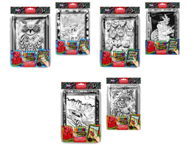 Набір для малювання 3D ART (6 видів) 3DA-01-010203040506 Набір для малювання 3D ART (6 видів) 3DA-01-010203040506