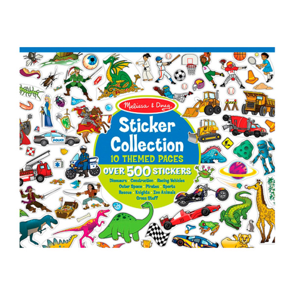 Блакитний набір стікерів 14246