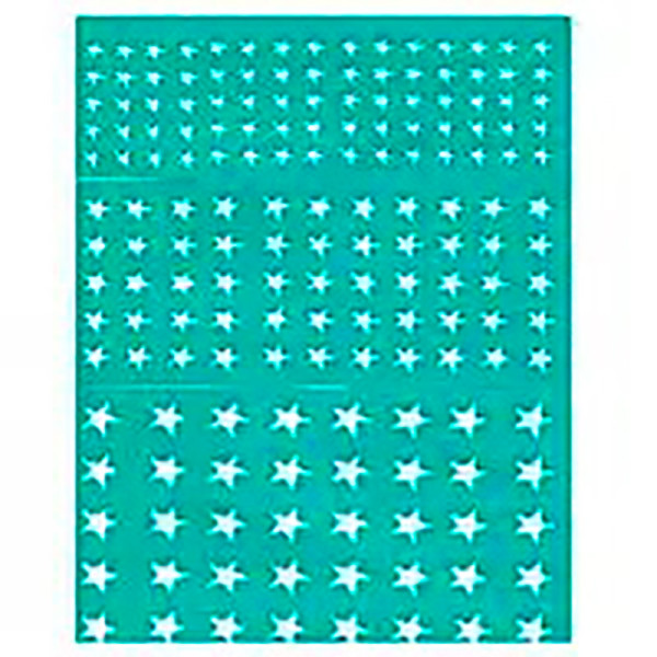 Трафарет багаторазовий самоклеючий Фоновий 13*20 см "Зірки" Серія "Абстра 8568