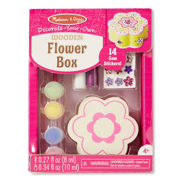 Шкатулка Квітка Квітка оформлювальний набір Melissa & Doug 18852 Шкатулка Квітка Квітка оформлювальний набір Melissa & Doug 18852