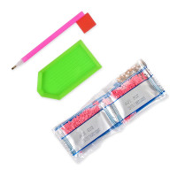 Алмазна картина Strateg Панда в тиші 30х30 см DEEX16308 Алмазна картина Strateg Панда в тиші 30х30 см DEEX16308