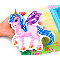 Магнітна гра Vladi Toys "Єдиноріг" в папці VT3204-27