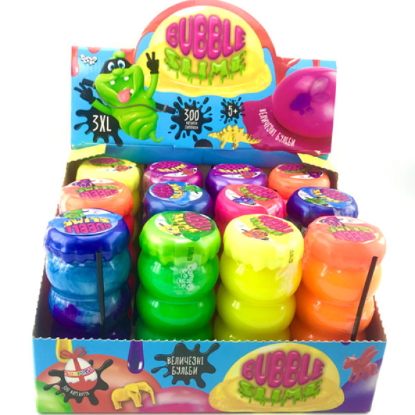 Слайм Danko Toys "Bubble Slime" 3XL 340 г BUBS-01-01U Слайм Danko Toys "Bubble Slime" 3XL 340 г BUBS-01-01U