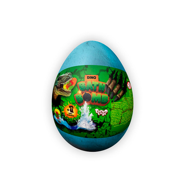 Бомбочка для ванної Danko Toys "Dino Bath Bomb" з сюрпризом BB-02-02 Бомбочка для ванної Danko Toys "Dino Bath Bomb" з сюрпризом BB-02-02