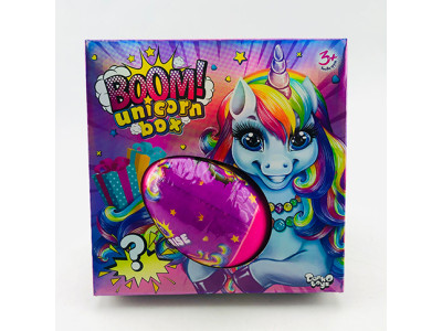 Бомбочка для ванної Danko Toys "Boom! Unicorn Box" з сюрпризом BUB-01-01U