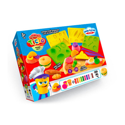 Набір для творчості Danko Toys "Шеф-кухар.Траторія" тісто для ліплення TMD-17-04U